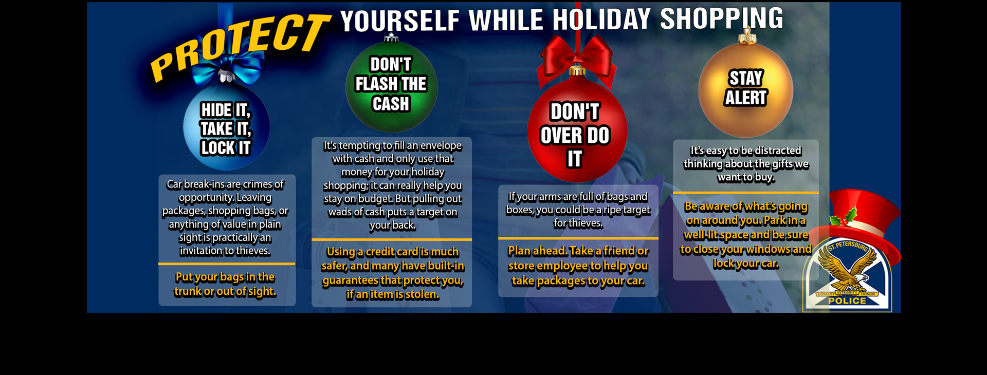 Holiday safety
