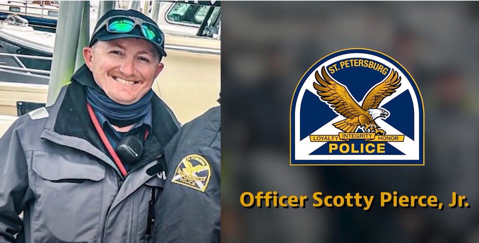 2022 Officer of the Year Scott Pierce